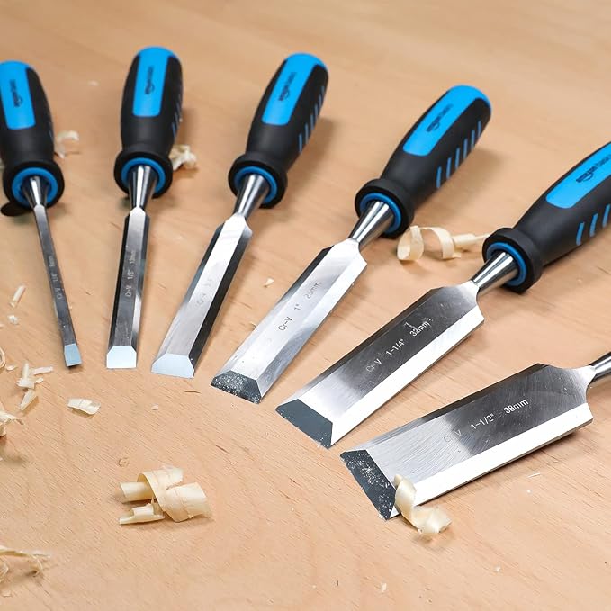 CraftEdge™ 8-Piece Wood Chisel Set